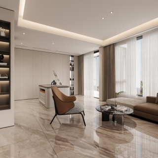 三楼起居室视角2