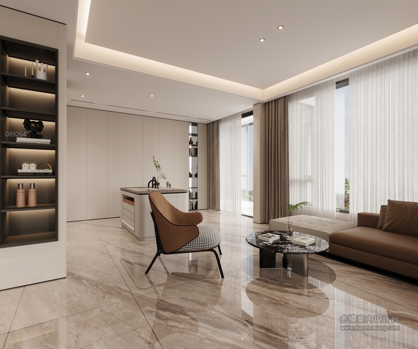 三楼起居室视角2