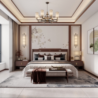 新中式主卧