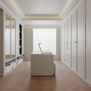 4楼主卧室衣帽间静态