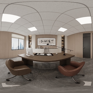 二楼现代副总办公室