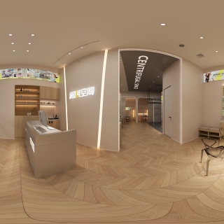 现代健身房接待区 (1)