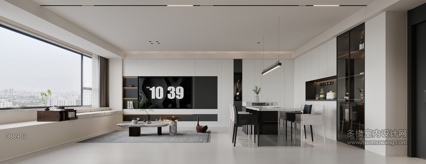 现代电视背景特写