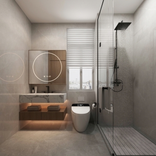 意式家装客卧卫生间 (1)