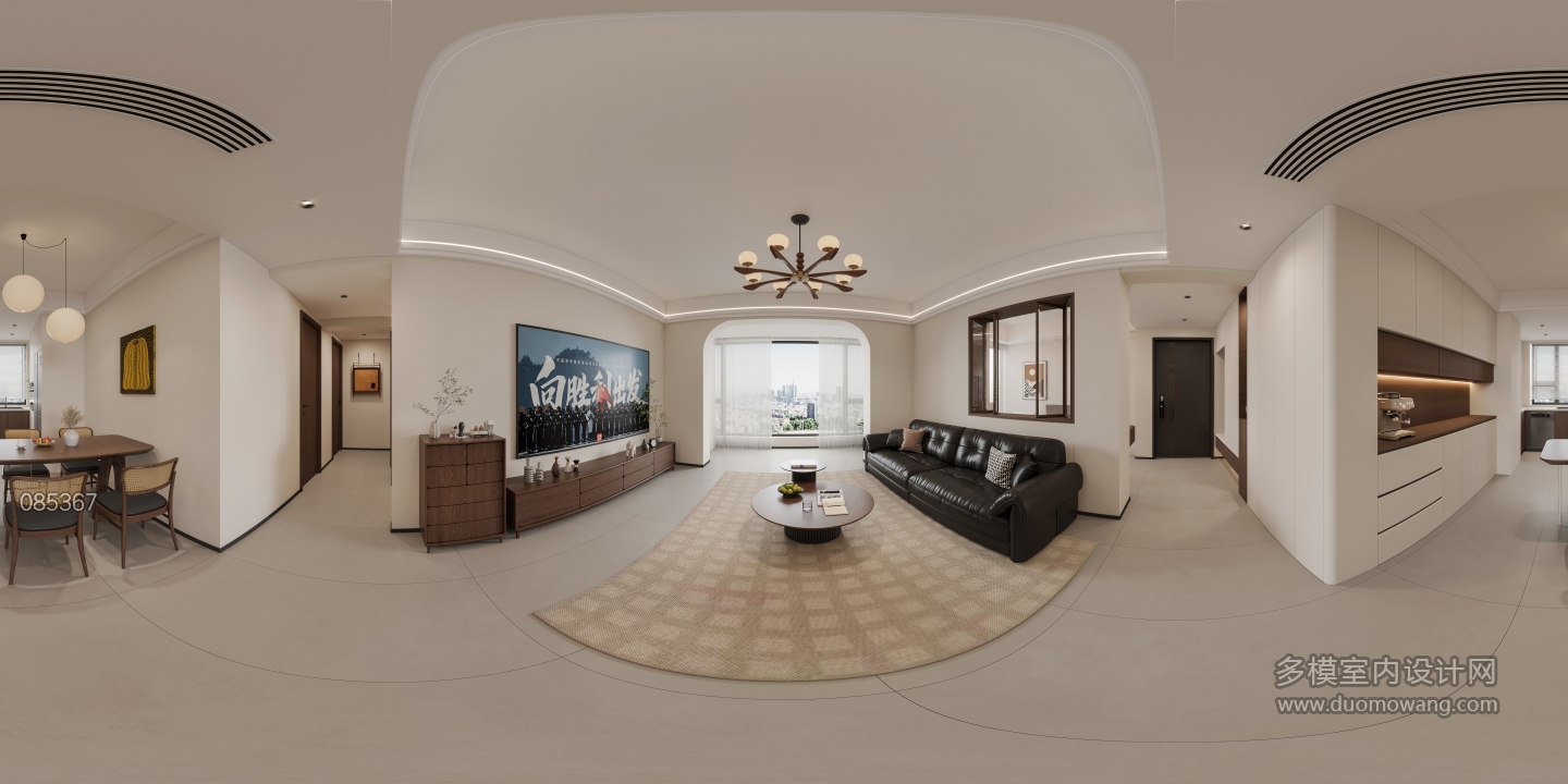 中古风客餐厅全景