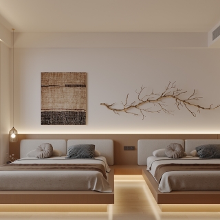 新中式后加卧室