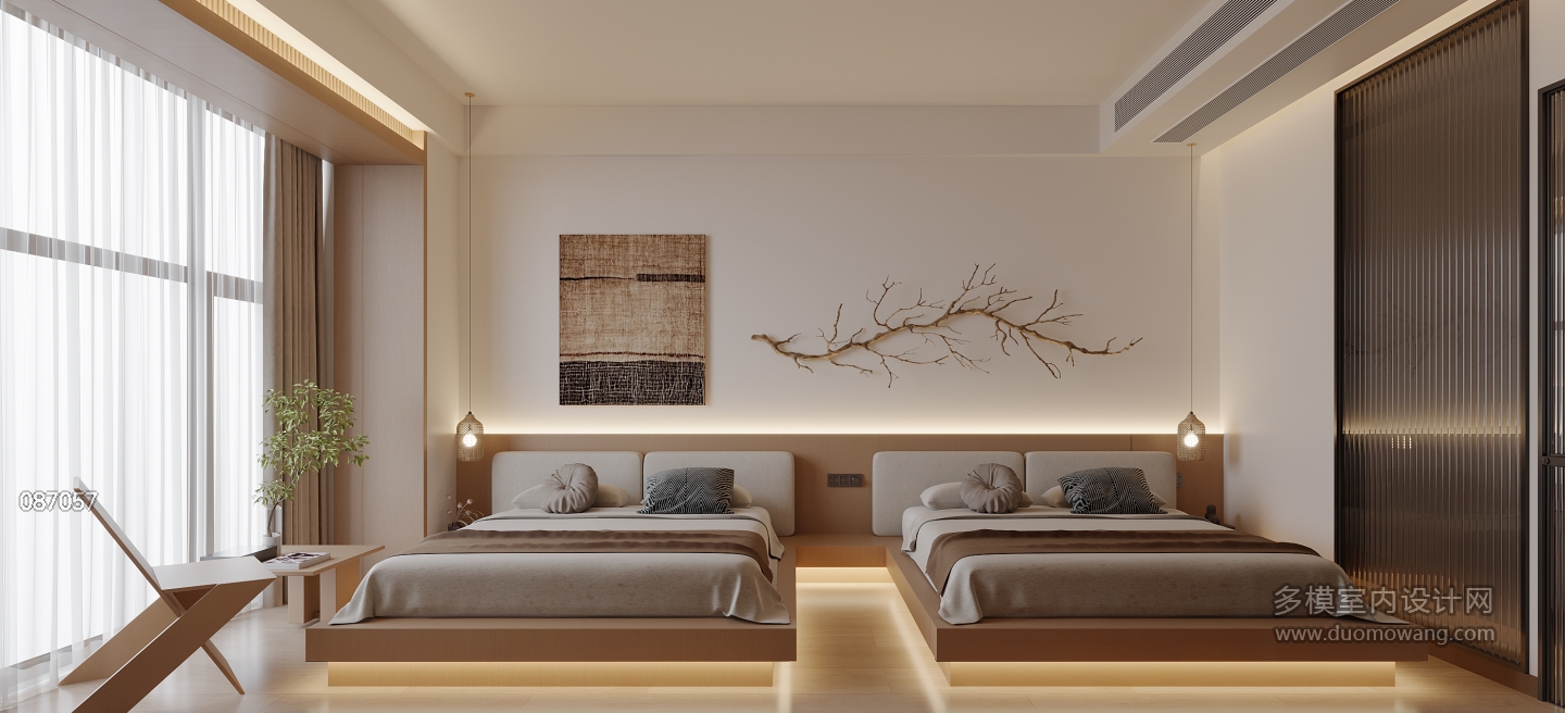 新中式后加卧室