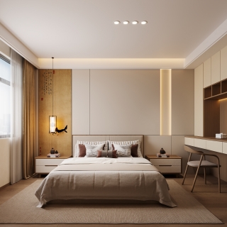 新中式主卧单张