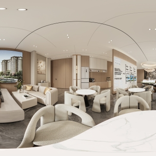 现代售楼部全景2