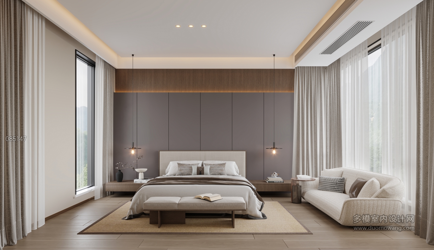 现代主卧