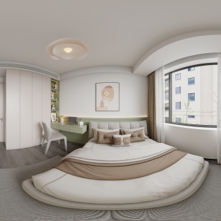 意式女孩房1全景