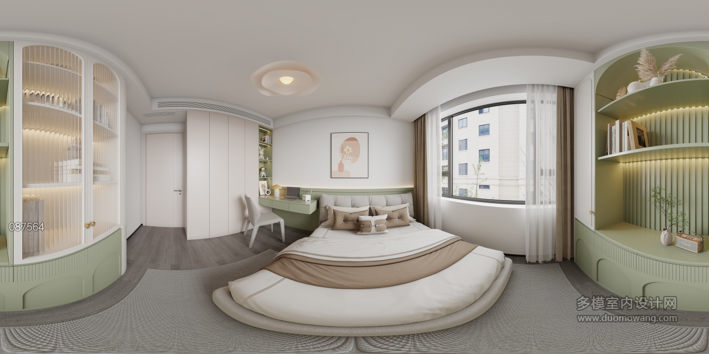 意式女孩房1全景