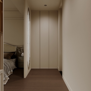 欧式主卧衣帽间静态