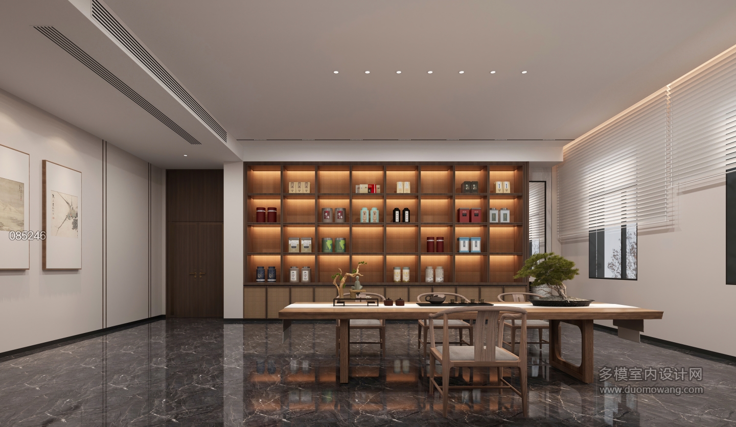 现代高级销售室静态 (1)