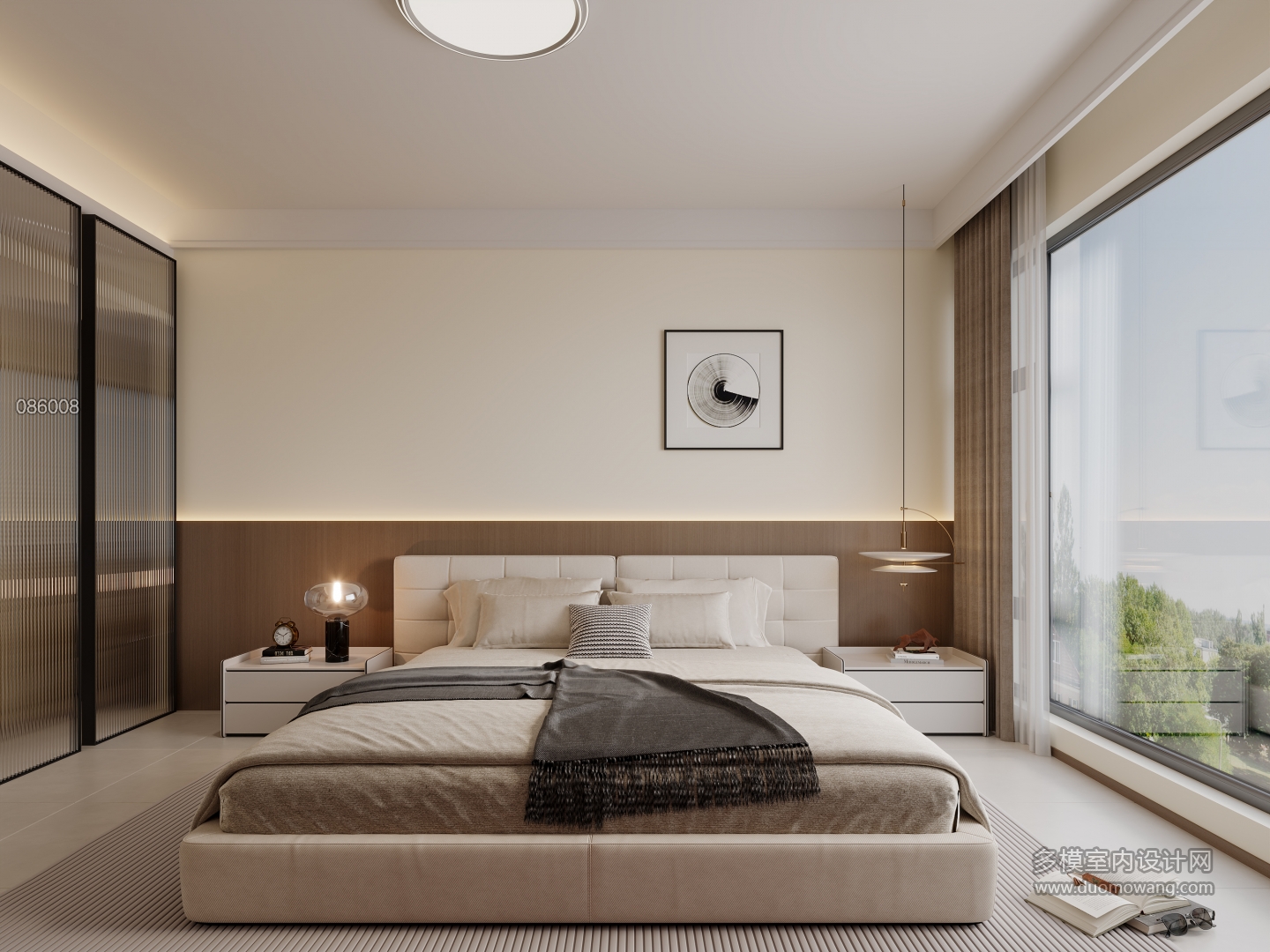 现代中古主卧单张