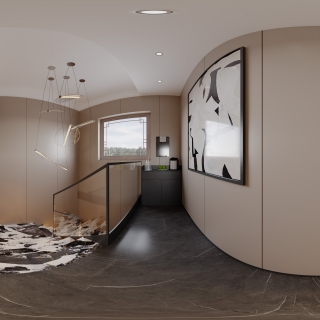 意式13二楼楼梯间