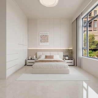 现代二层次卧特写_output