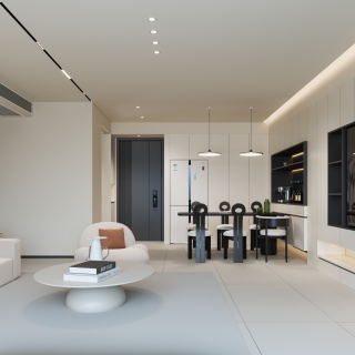 现代客餐厅特写 (2)