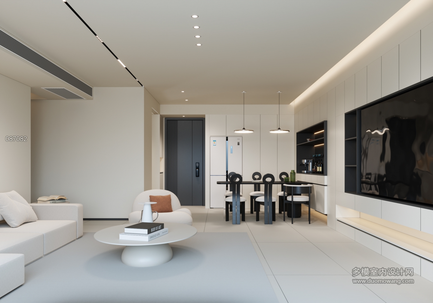 现代客餐厅特写 (2)