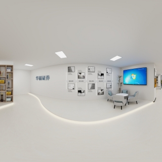 现代简约-开放式办公大厅