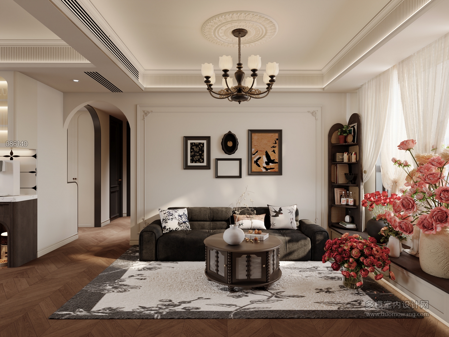 法式复古 沙发墙 静态