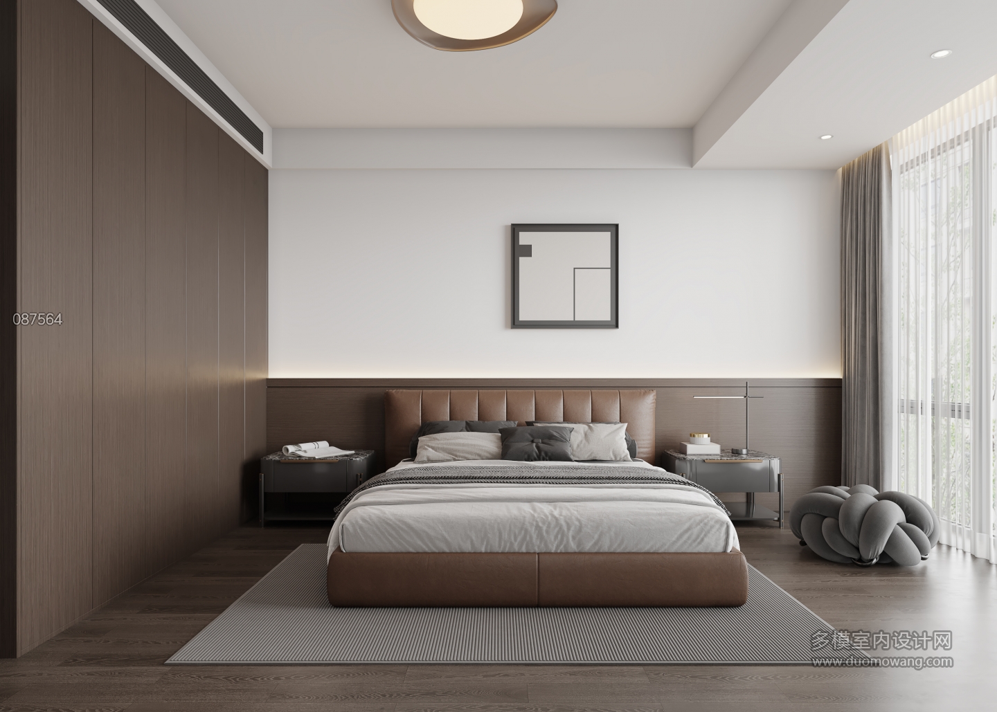 意式一楼主卧静态