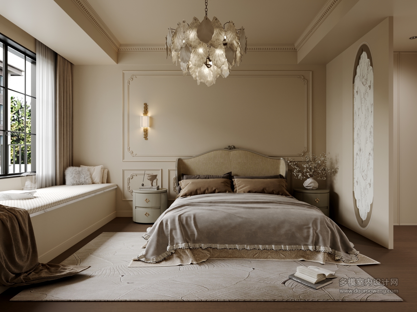 欧式主卧静态