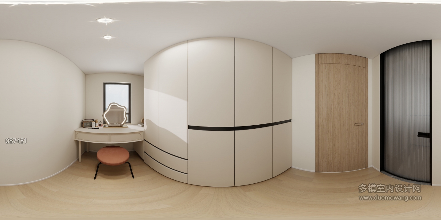 现代简约2F衣帽间