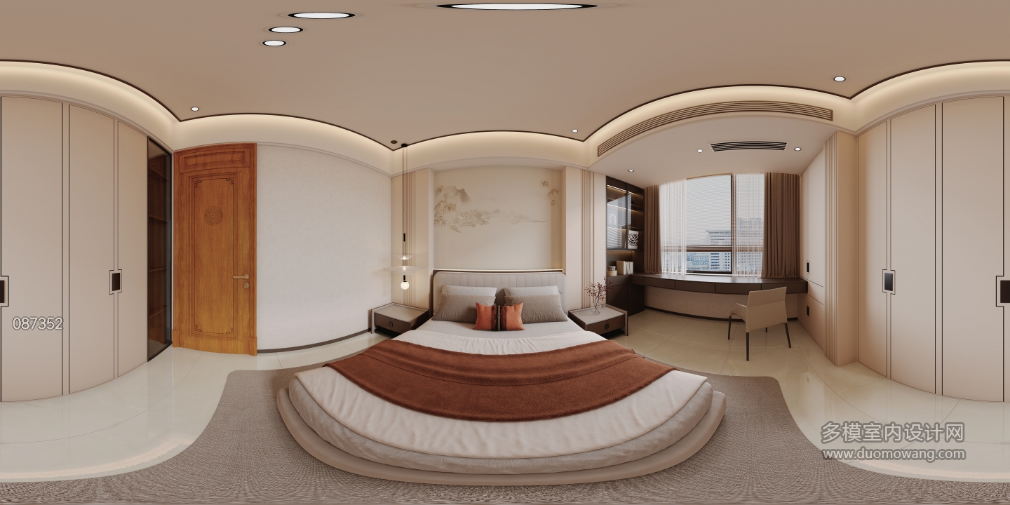 新中式次卧 2全景