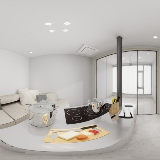 现代简约烤火房