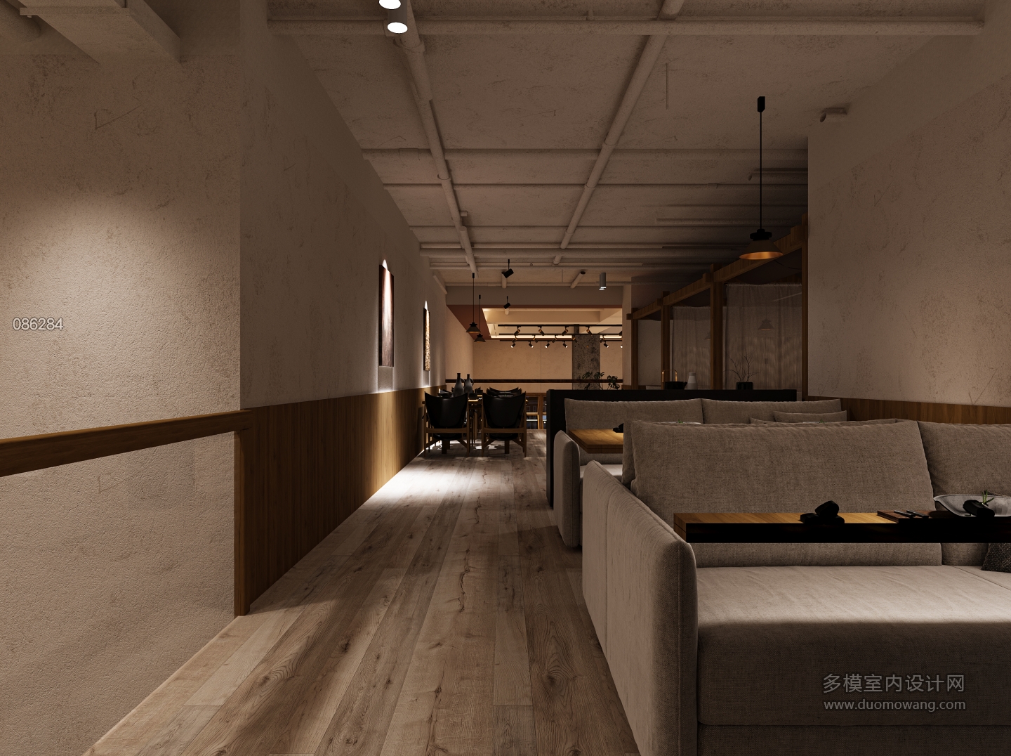 山野风餐厅全景2静态2