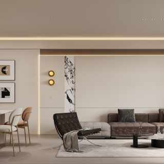 现代沙发背景特写