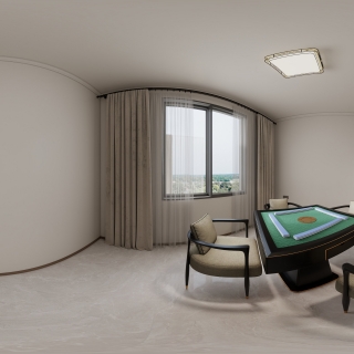 新中式三楼棋牌室