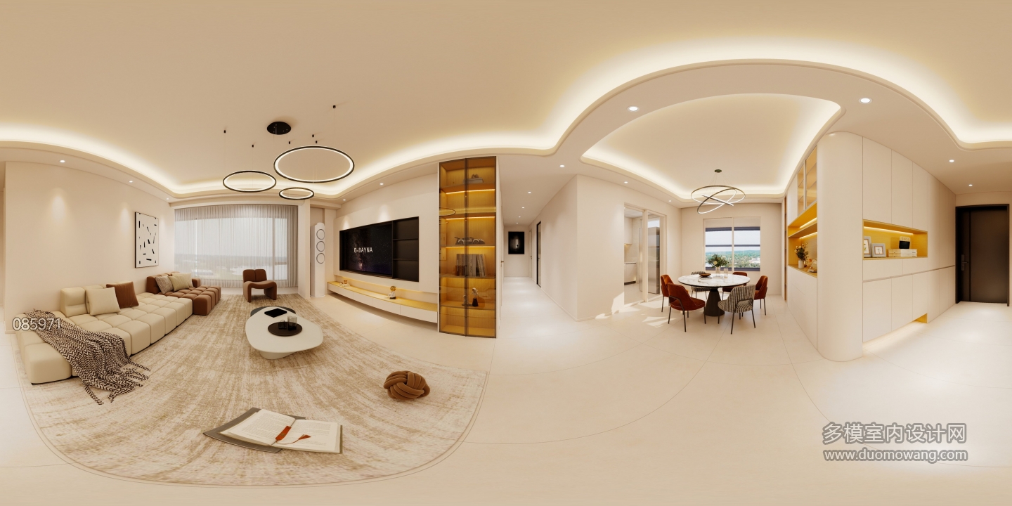 原木奶油风客餐厅