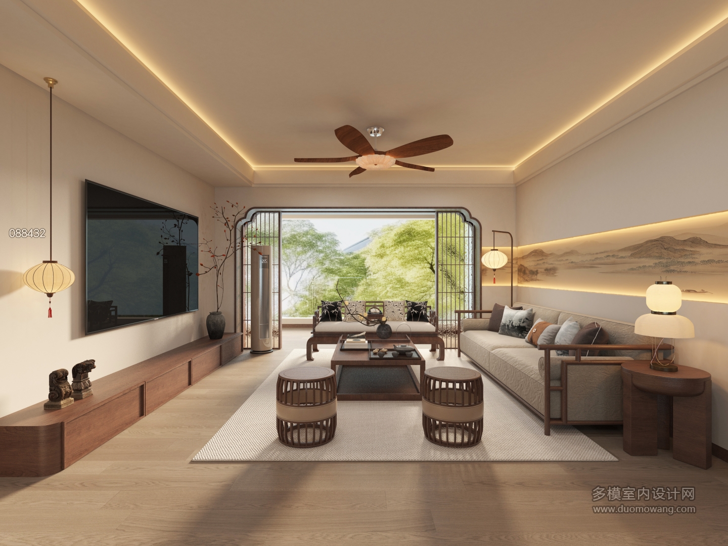 宋式家装客餐厅单张 (1)