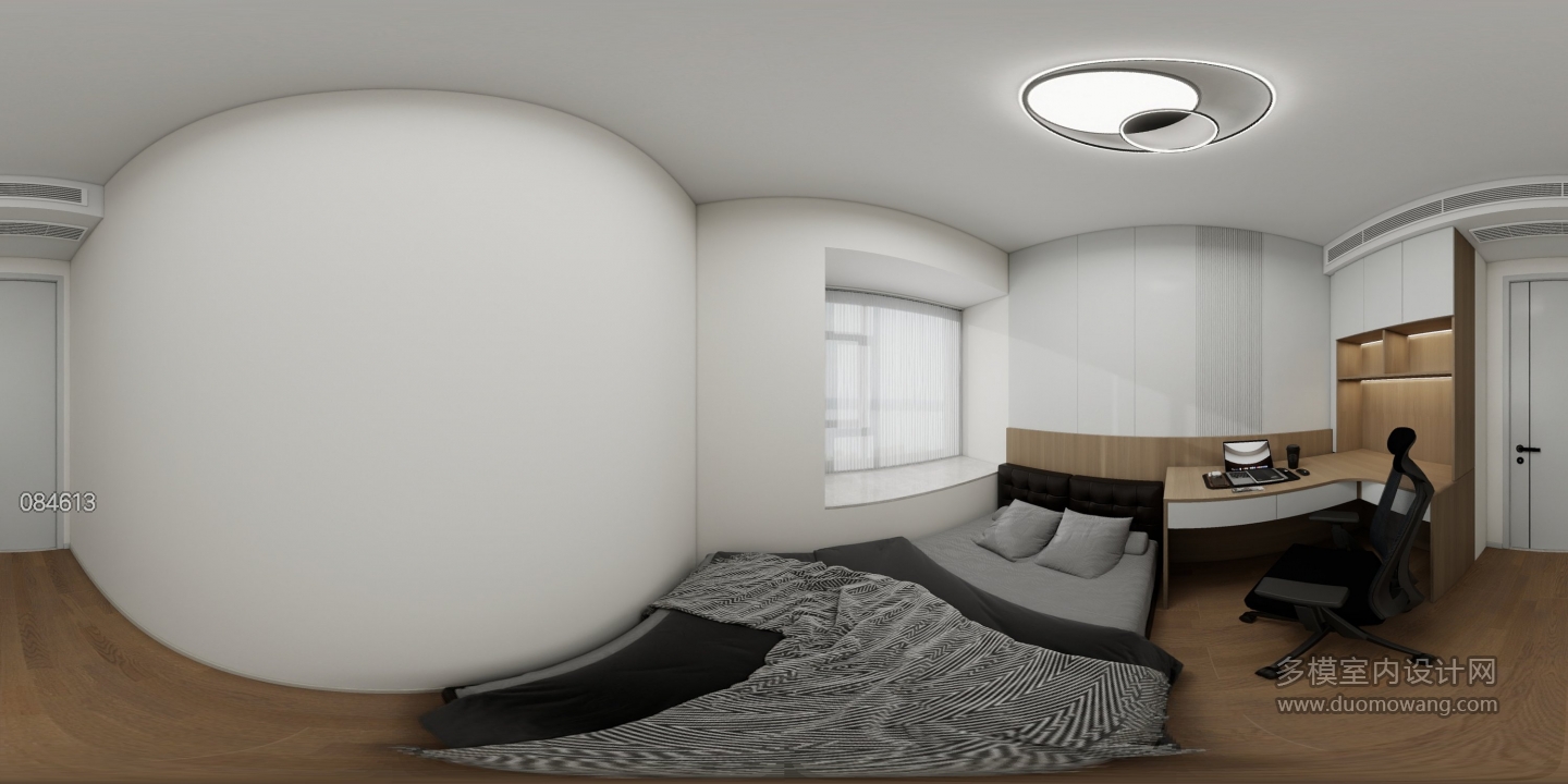 现代简约儿童房