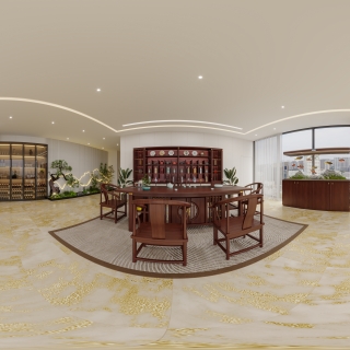 新中式总经理全景