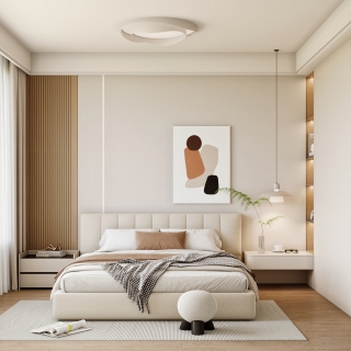 现代主卧单