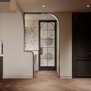 法式复古 走廊 干区