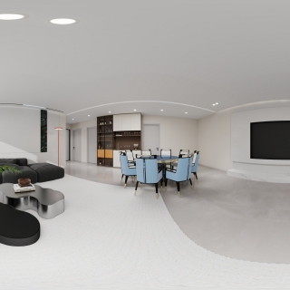 现代简约 客餐厅2