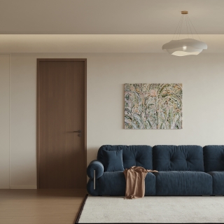 现代 中古风 客厅 单张1