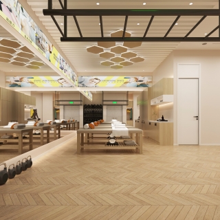 现代健身房拉伸区静态c (1)