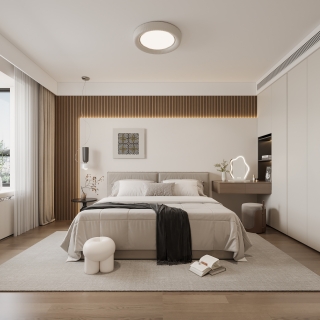 现代主人房卧室