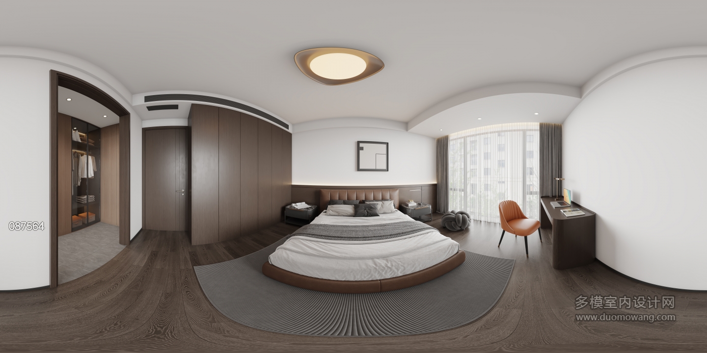 意式一楼主卧全景