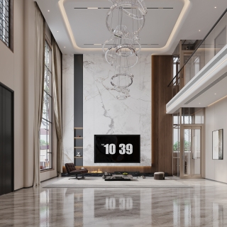 意式电视背景特写