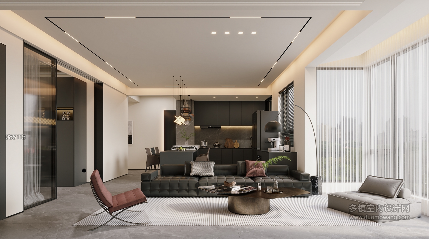 现代沙发背景特写