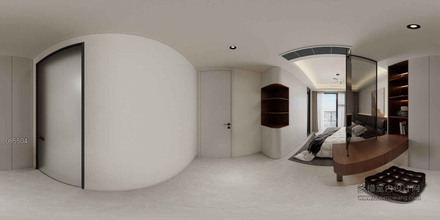 现代意式衣帽间