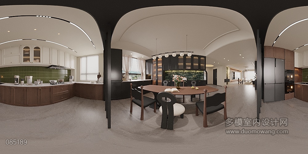 法式餐厅全景小图