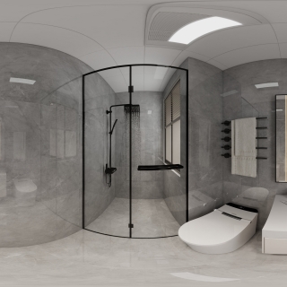 现代二楼卫生间