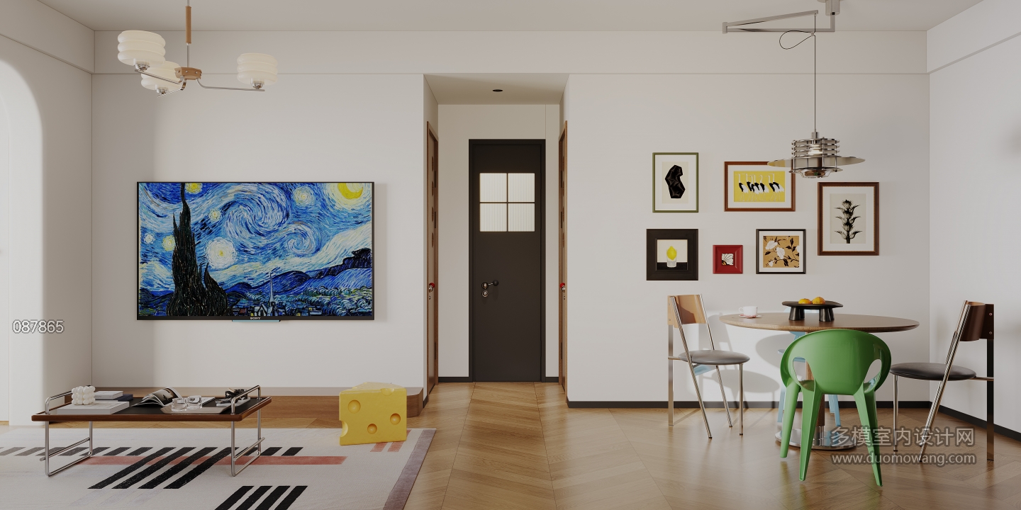 包豪斯电视背景墙